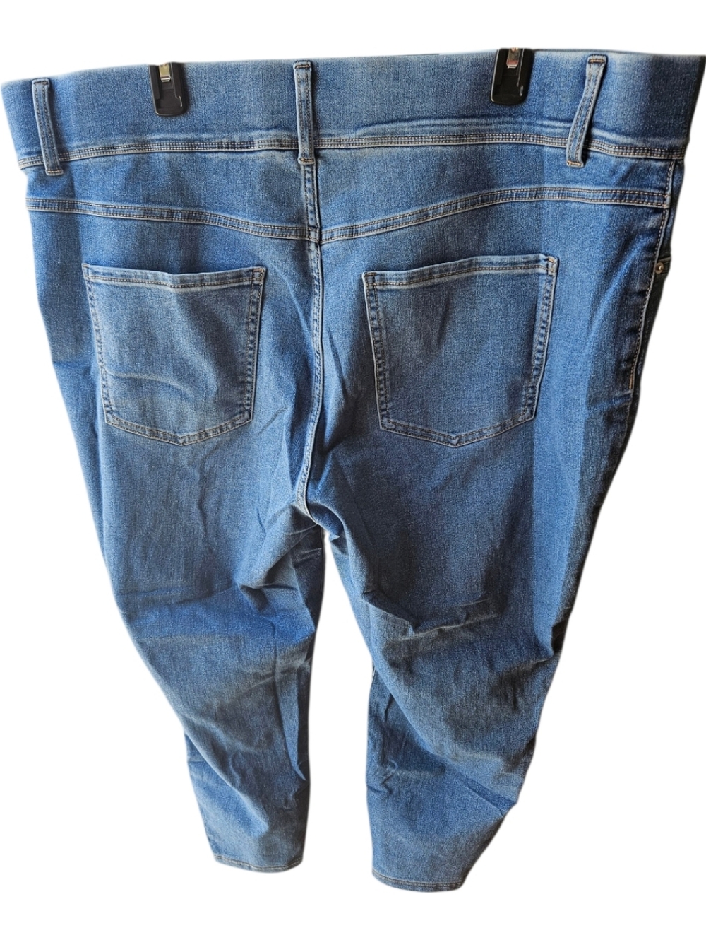 Terra & Sky Plus Size Pull On Skinny High Rise Jeggings Size 3X (24w-26w) - Picture 3 of 6